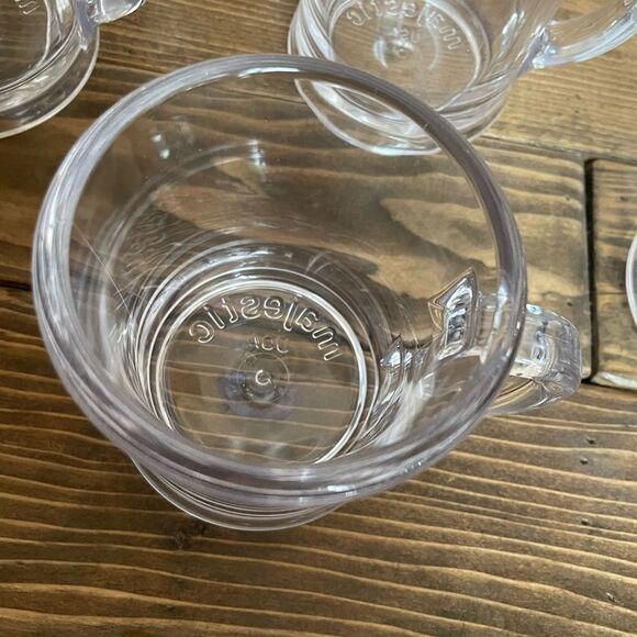 Majestic Vintage Acrylic Coffee Mugs set of 7 - Picture 4 of 12